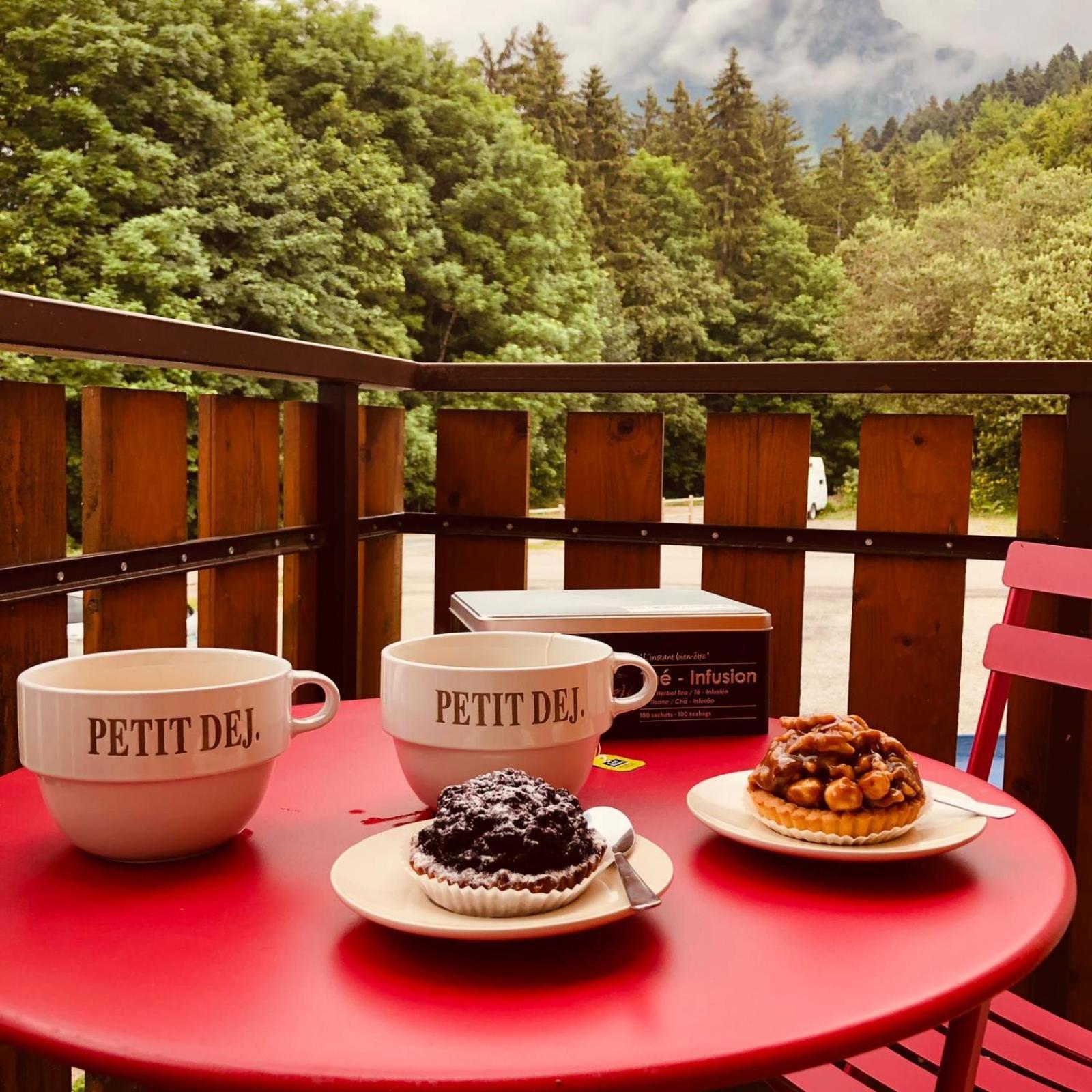 Studio Fondue Chocolat, 100M Des Pistes Wifi Fibre, Parking Prive Bernex Exteriör bild